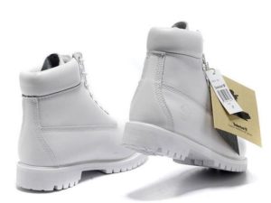 Ботинки Timberland Classic (lather white) кожаные 35-40