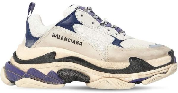 Синие кроссовки Balenciaga