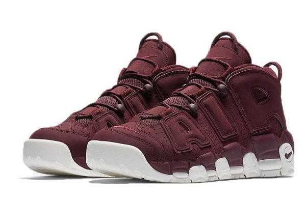 Nike Air More Uptempo бордовые 40-45