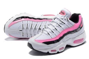 Nike Air Max 95 Essential белые розовые Pink (35-40)