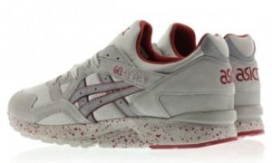 Asics Gel Lyte 5 серые с красным (35-44)